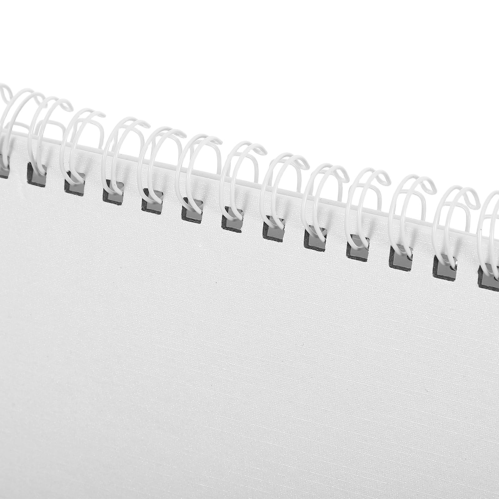 Uonlytech 8-teiliges Tischkalender-Set zum Selbermachen, leere Kalenderblätter, dreieckige Basis, faltbar, mit Spirale, Bürobedarf