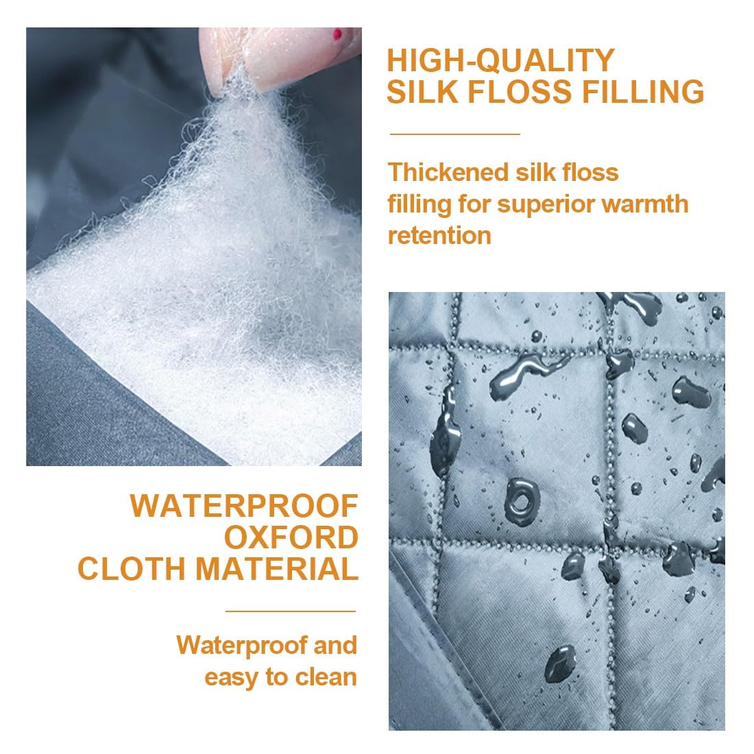 Rideau Thermique Isolant Anti Froid en d'hiver, Kit D'isolation de Fenêtr, Couverture de fenêtre en tissu Oxford, Coupe-Vent, Imperméable, Isolant Phonique(Noir,195x175cm)