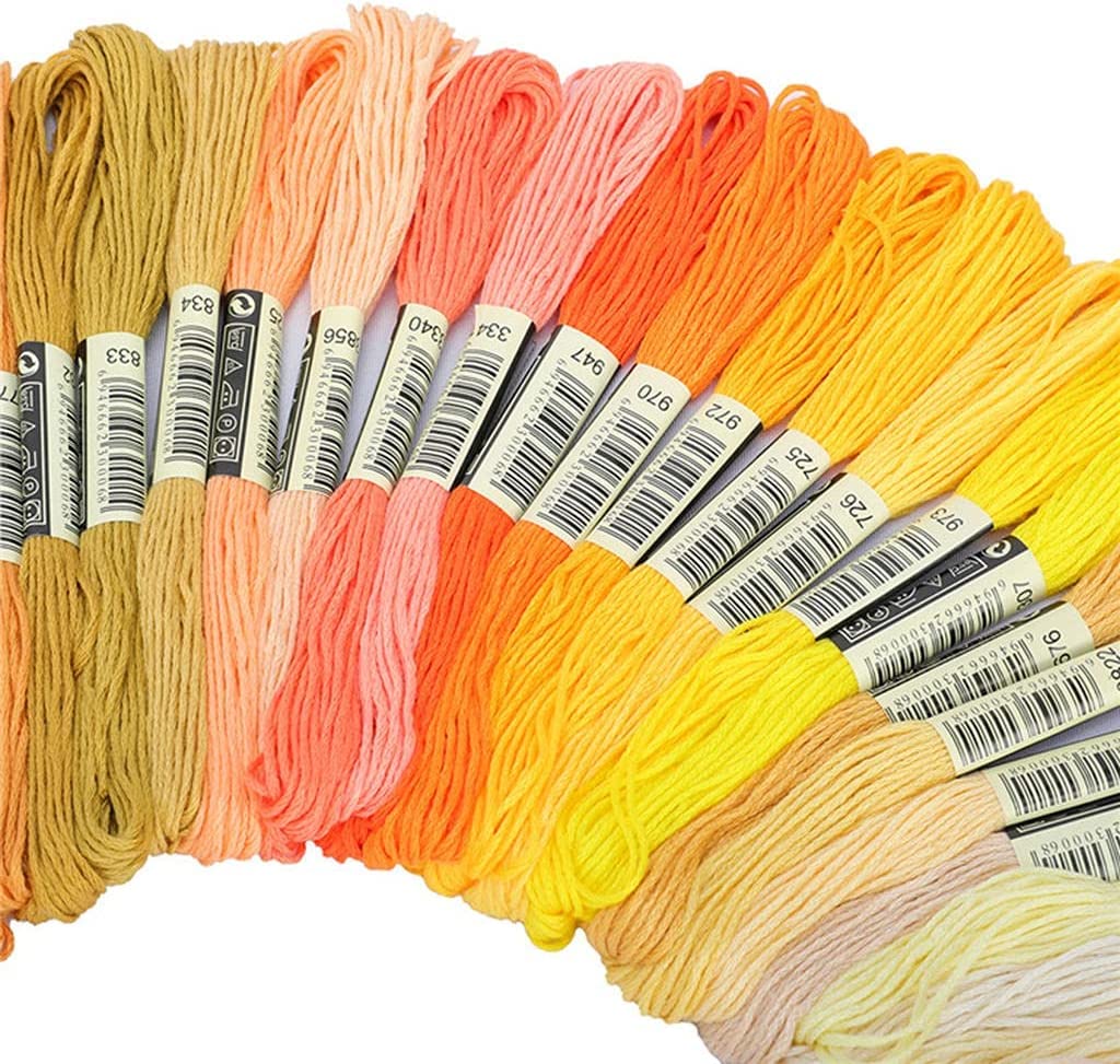 Filo da Cucito Strong PRO, Kit di Filo da Ricamo con matasse a Punto for bracciali, 200 Colori