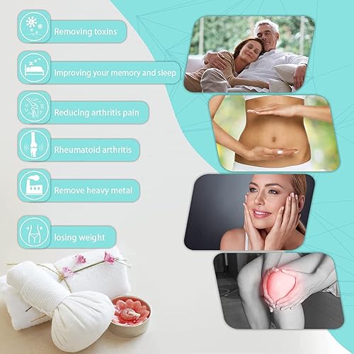 Miniatura 6 de Máquina de desintoxicación de baño de pies iónico, baño de spa de pies portátil, máquina de desintoxicación de spa de limpieza de iones para uso