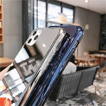 Amazon.co.jp: Aikutaysa iPhone 12 mini 用 ケース ミラー ガラス 鏡