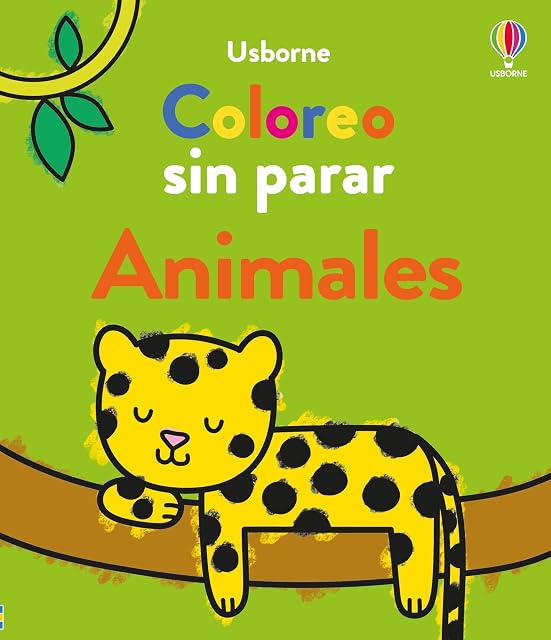 Portada de Coloreo sin Parar - Animales