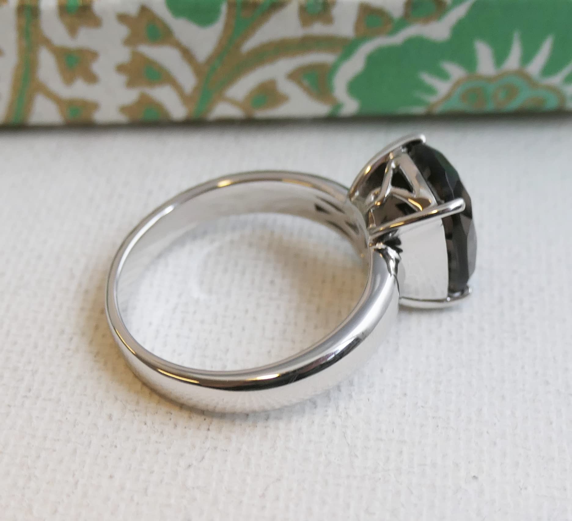 Rauchquarz Sterling Silber Ring