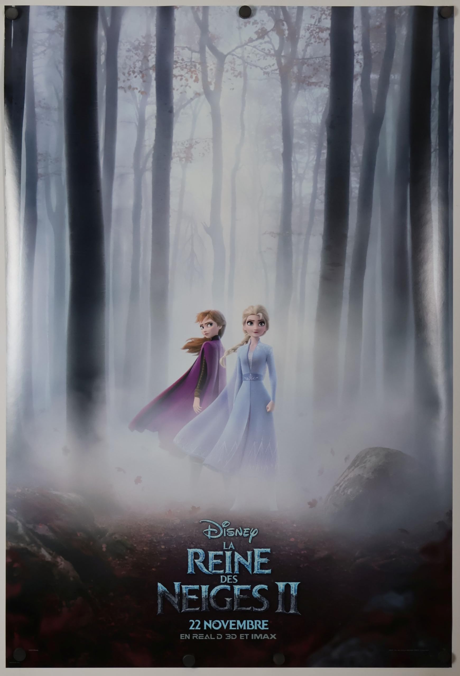 Amazon.com: FROZEN II MOVIE POSTER 2 Sided ORIGINAL INTL Advance