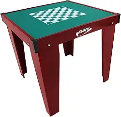 Mesa Jogos Dominó Xadrez Dama Verniz Klopf 1078