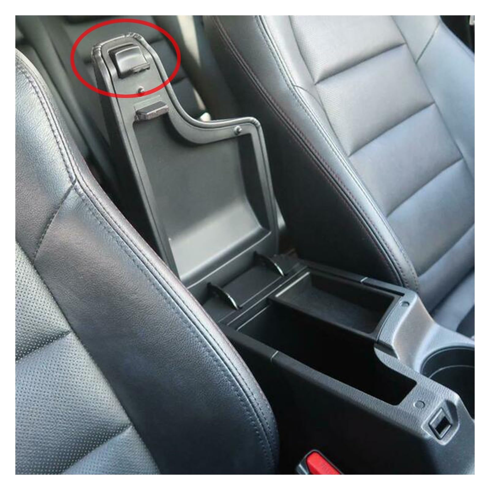 Amazon.co.jp: カーセンターコンソールアームレスト蓋ラッチロック