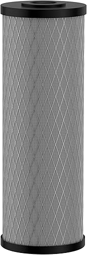 Moen Filtro avanzado negro del reemplazo del carbono del sistema de filtración de agua de la sola etapa debajo del fregadero para F9800, F9820