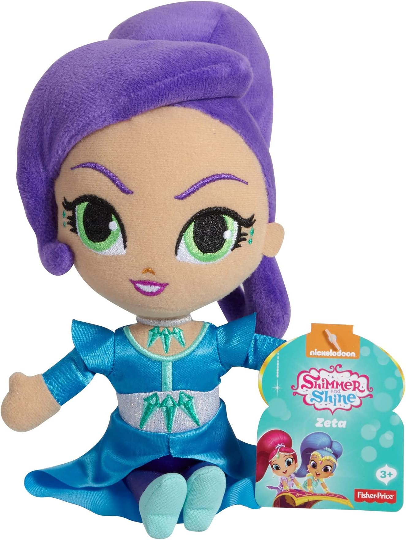 Nickelodeon Shimmer & Shine, Zahramay Plush Friends, Zeta