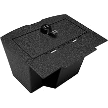 JIKE Center Console Gun Safe - Console Gun Vault Compatible with Dodge Ram 1500/2500/3500 2009-2018, Except Classic and TRX, 4 Digit Lock.
