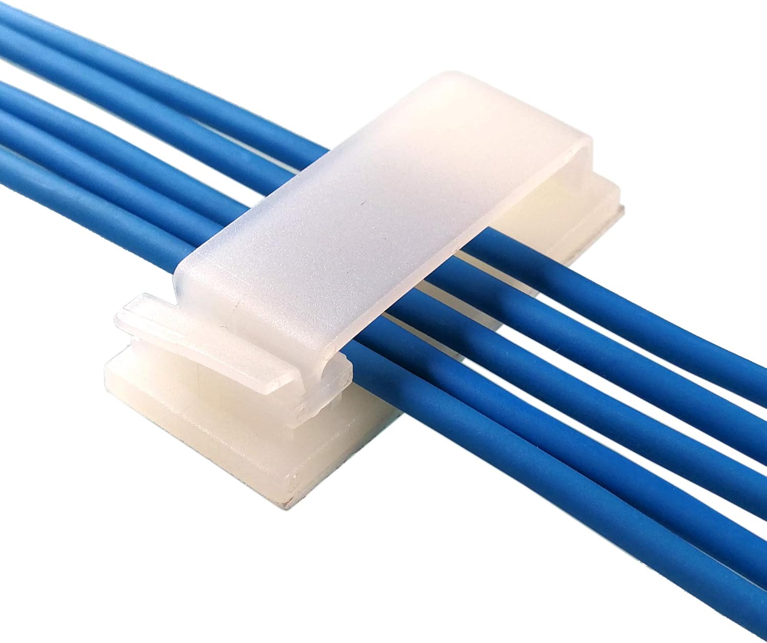 30 Pack SelfAdhesive Cable Clips, Nylon Cable Clamps Wire Cord Holder