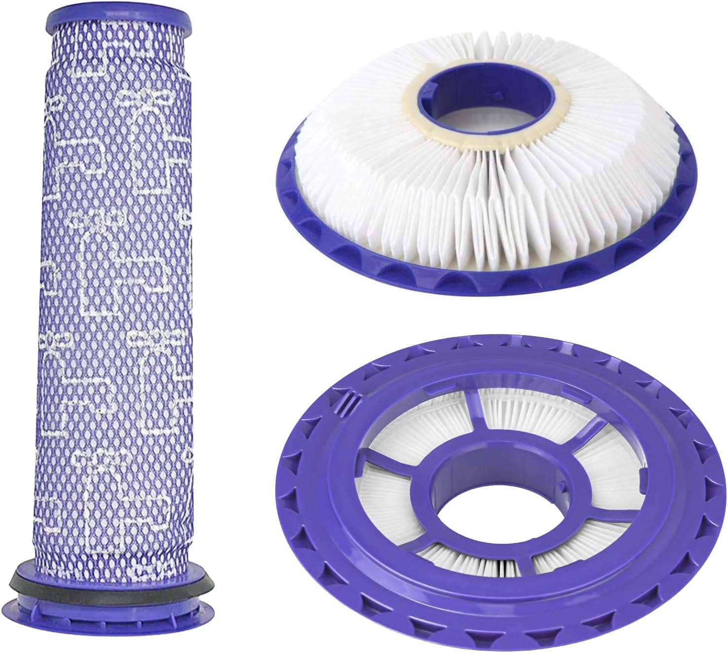 BuyParts DC41,Mk2, DC43, DC55, DC65 DC66 Series Filter Kit, compatible with Dyson 920769-01 & 920640-01