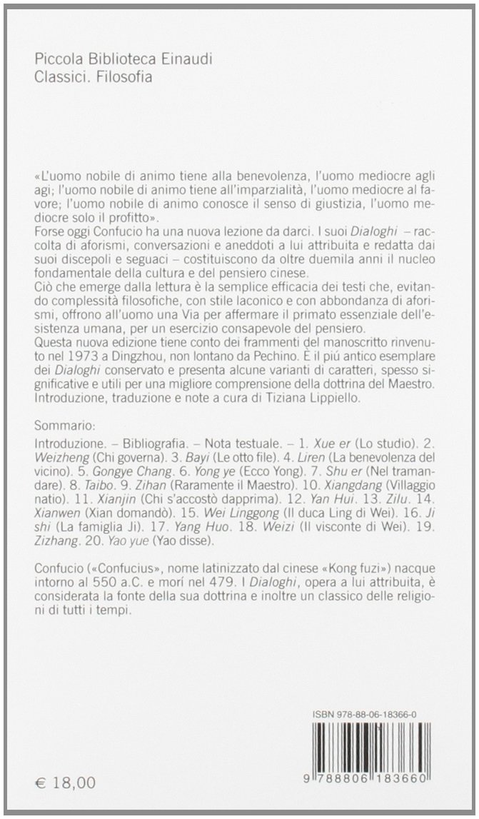 Dialoghi. Testo cinese a fronte