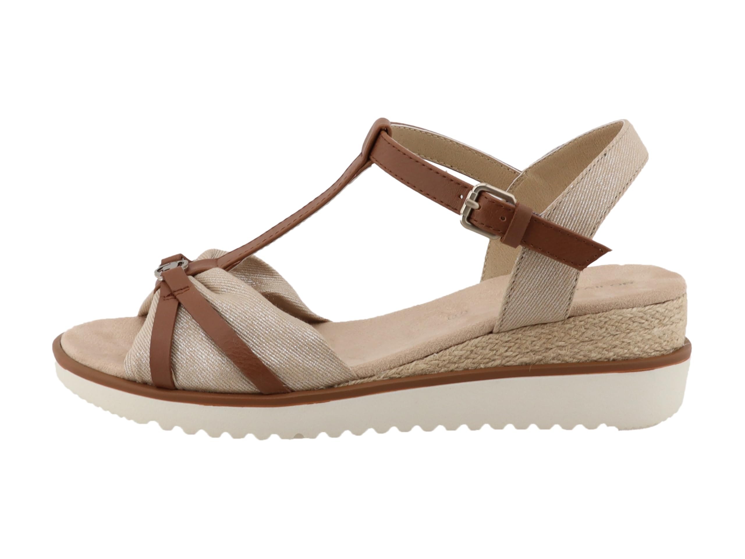 Sandale cale TOM TAILOR Femme avec talon compense leger et design minimaliste - 6