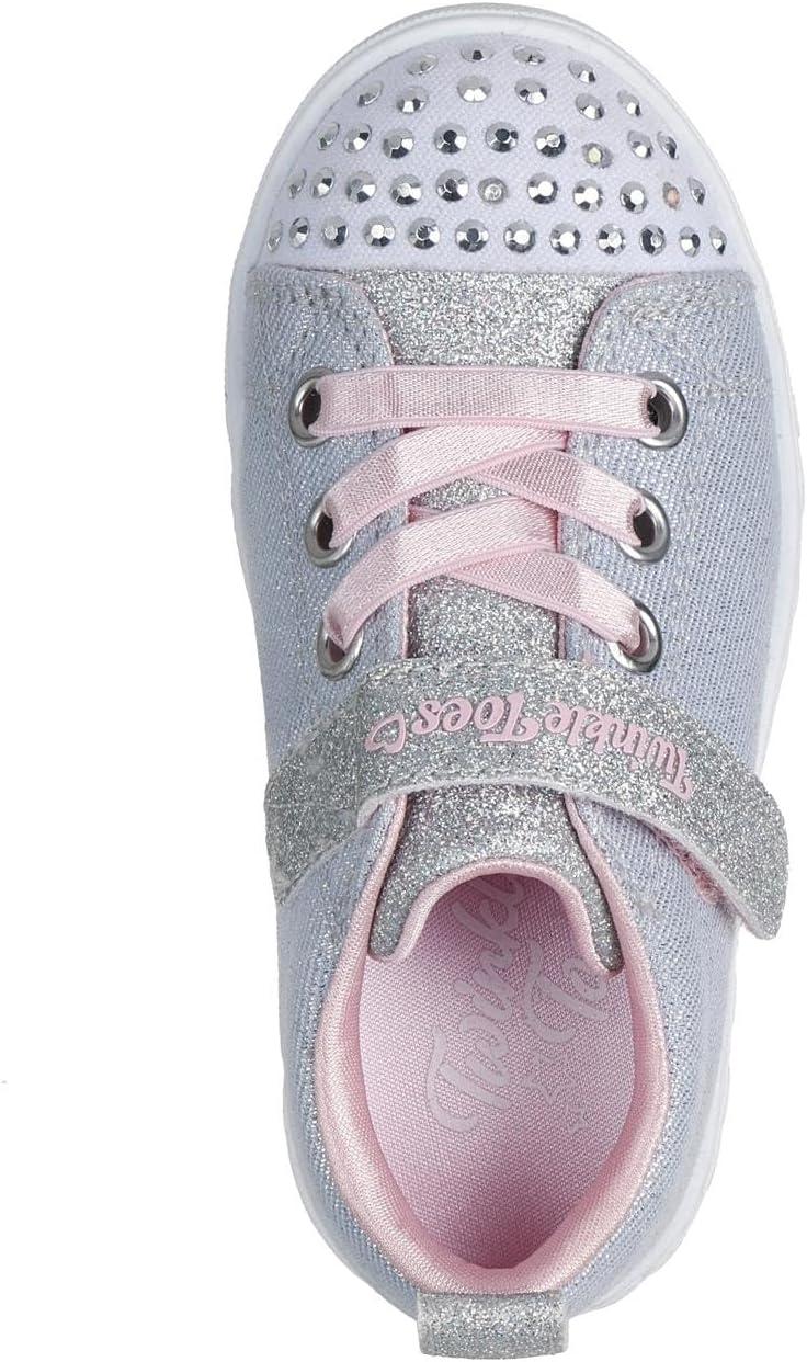 Skechers Girls Heart Steps - Shimmer Sweetie - Image 3