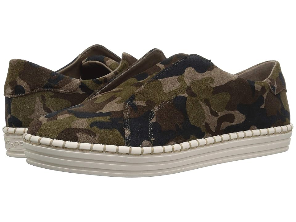 

J/Slides Karla (Green Camo Suede) Women's Shoes