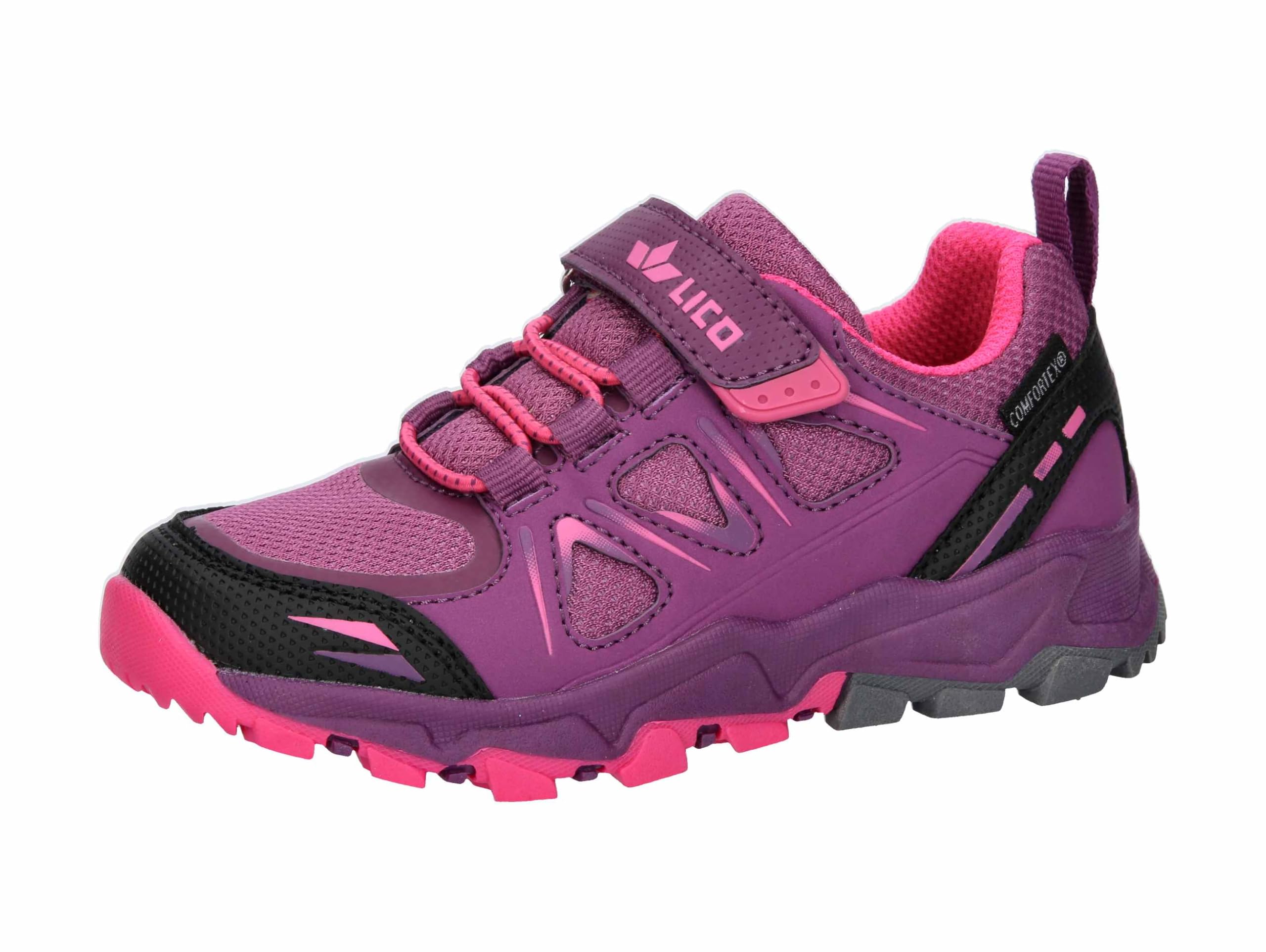 Lico Tutti Vs, Girls and Girls Trekking Shoes, Purple Pink, 38 EU