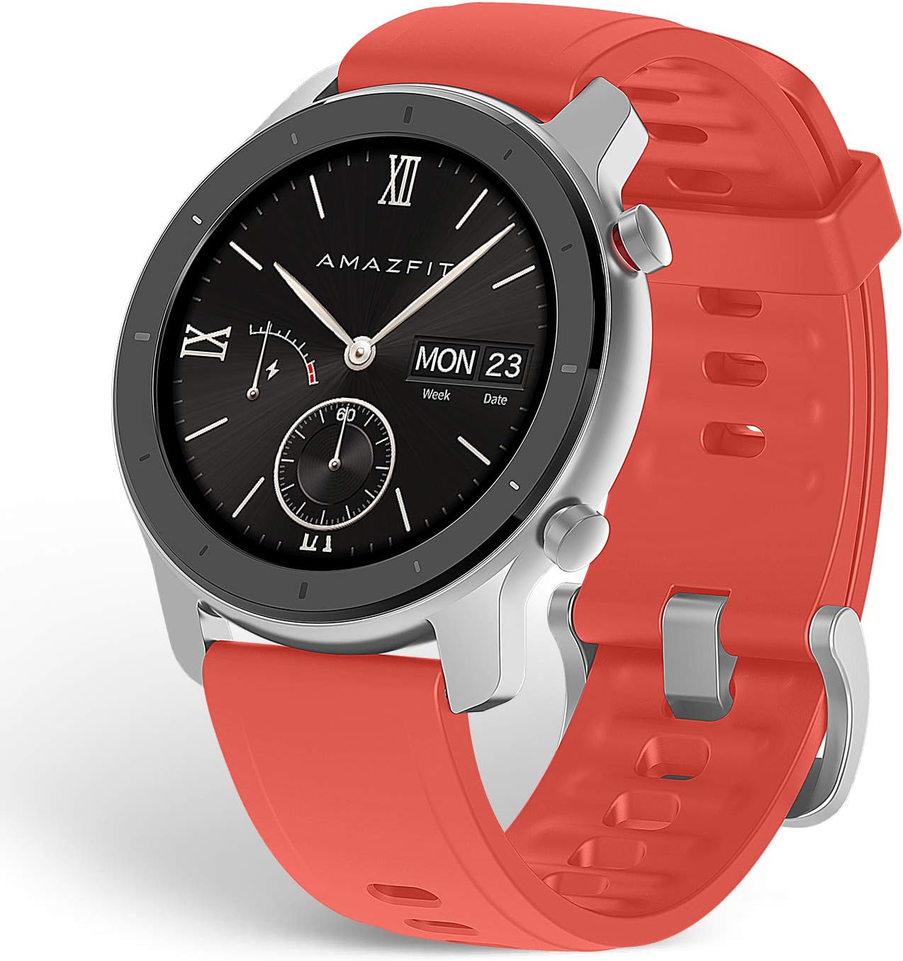 Amazfit GTR 42 Smartwatch (Red)