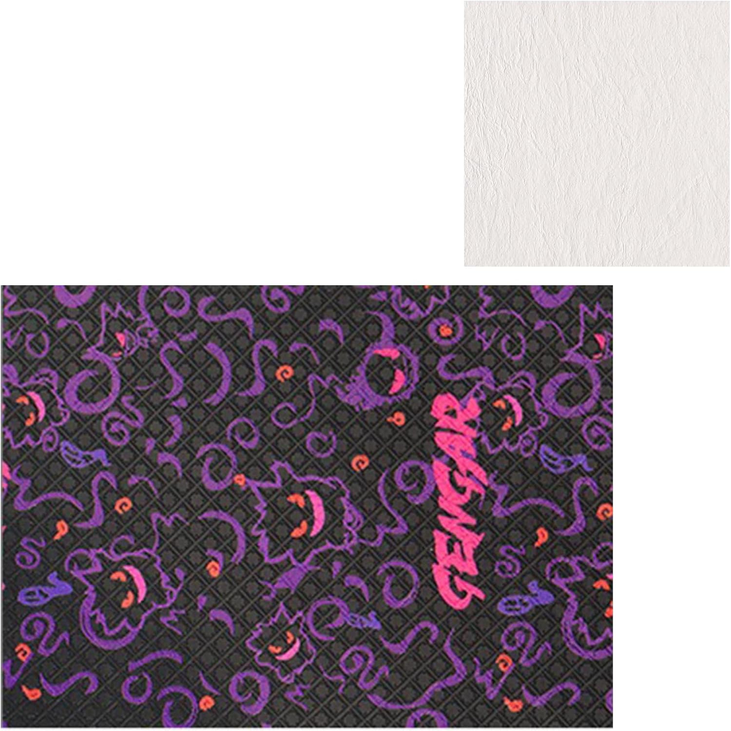 NOUKAJU DIY Mouse Grip Tape Full Coverage, DIY Anti-Slip Stickers (110 * 150MM), Mouse Anti-Sweat Grip, Sweat-Resistant, Easy To Apply, Printed Texture (Purple), Polyurethane Material