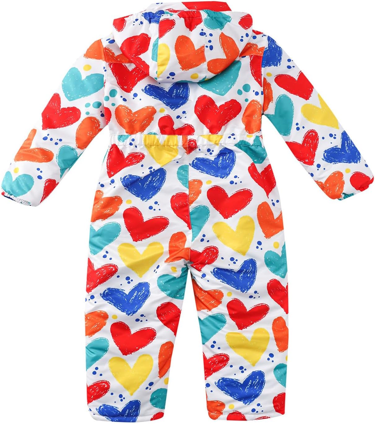 Kid's Snowsuits Boys Print Ski Thick Thermal Warm Suits Jumpsuits Zipper Winter Snowboarding Outdoor Clothe with