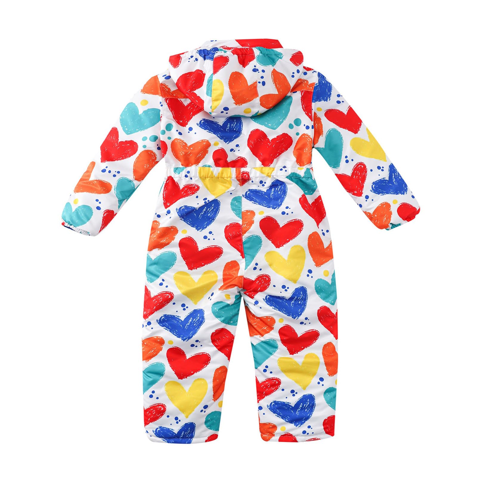 Niños Niños Niñas Invierno Espesar Desmontable Abrigo con Capucha Chaqueta Traje De Nieve Niño A De Viento Cálido Mono Prendas De Vestir Ropa De Nieve Traje De Calor