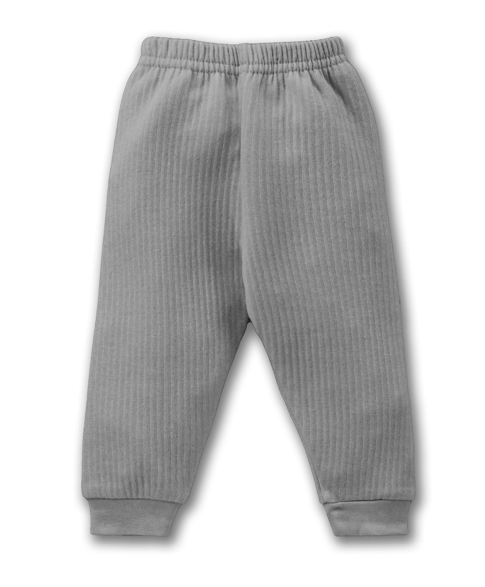 CUCUMBER Kids Winter Wear Thermal Pyjama Lower Body Warmer Bottoms Multicolor Pack of 3 (10-11 Years, Black Darkgrey Grey) - Image 3 thumbnail
