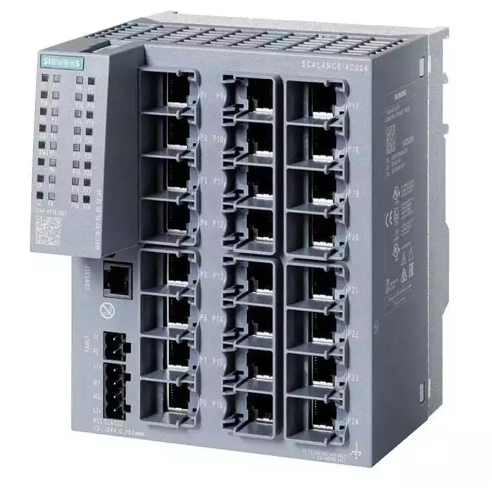 6GK52240BA002AC2 Ethernet Switch Module, 6GK5224-0BA00-2AC2 Ethernet Module for High-Speed Data Transfer