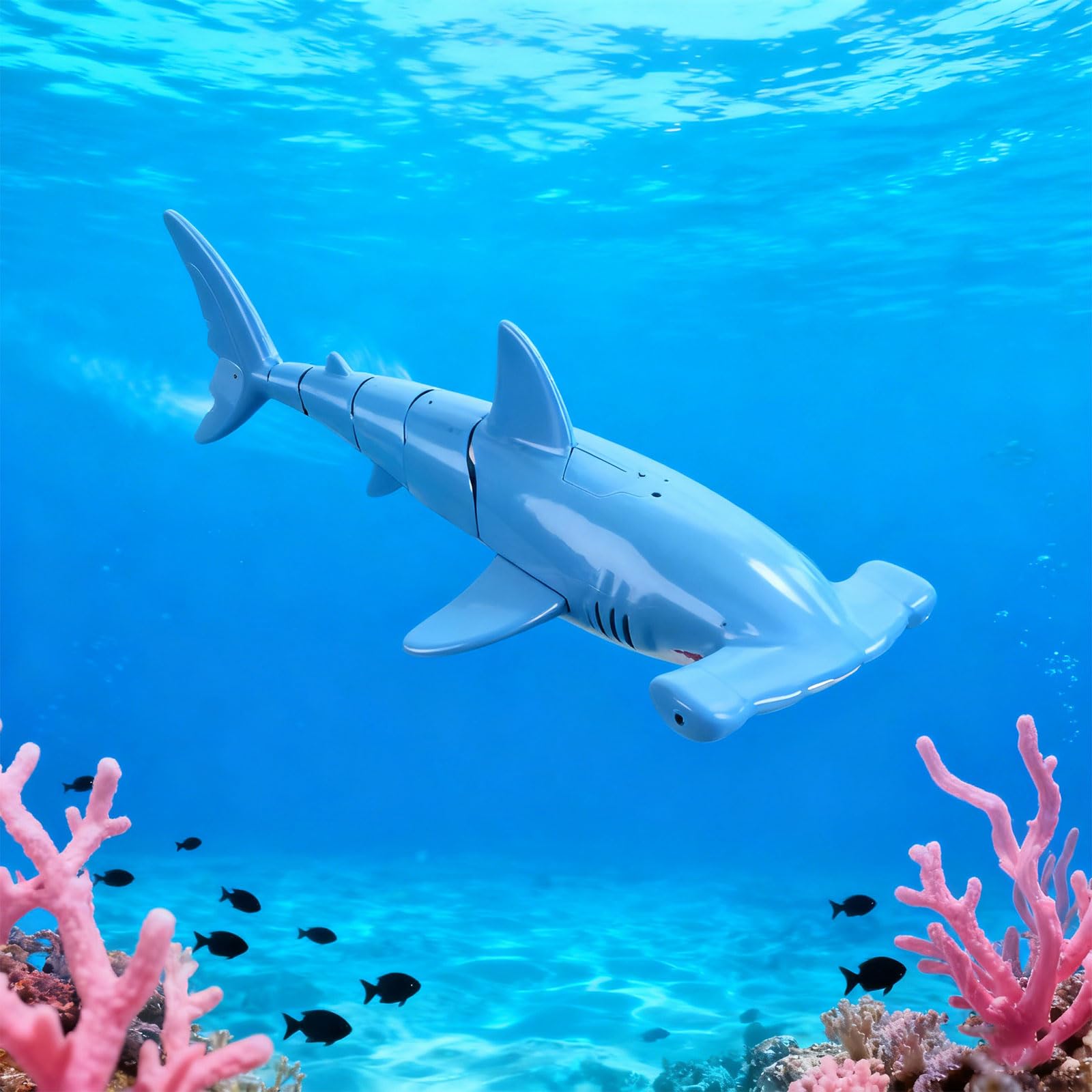 Giocattolo da immersione con dispositivo Bonnethead con 2, Gray