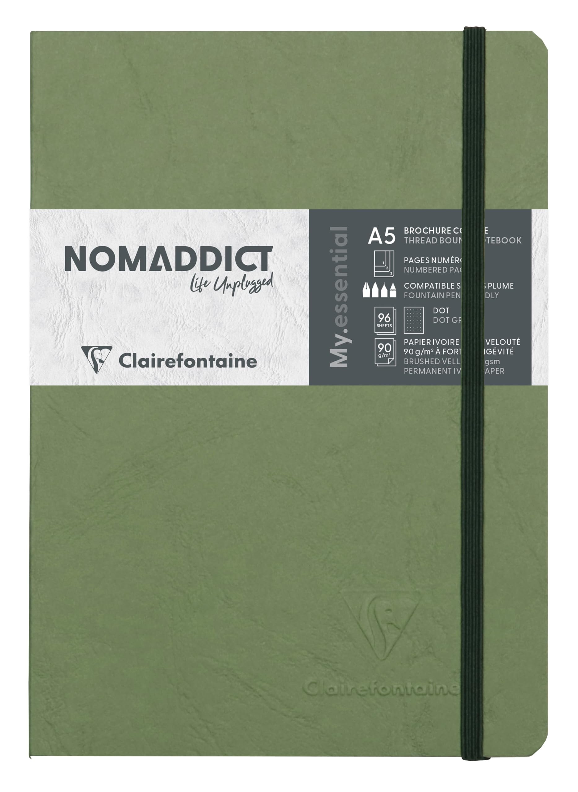レッドウィングdoane paper グリッドラインポケットノート3冊1パック Amazon.com: Clairefontaine - Ref 793433 - My Essential Notebook