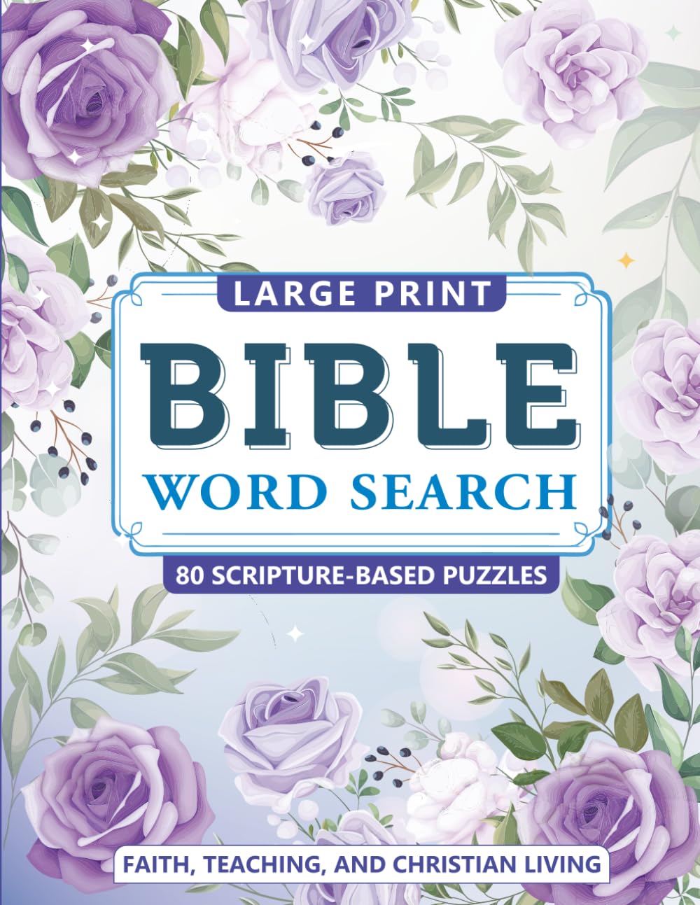 Bible Word Search for Adults – Volume 2: Faith, Teachings, and Christian Living
