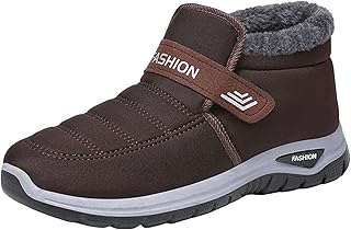 Tiangong - Botas de nieve cálidas de alto rendimiento para hombre, cómodas y cómodas para mujer, color marrón, Brown, 41 EU