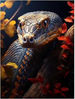 CAPITUNEISKINEPA Beauty rat snake Poster Gift Posters For Bedroom Aesthetic Small Posters 12" x 18"