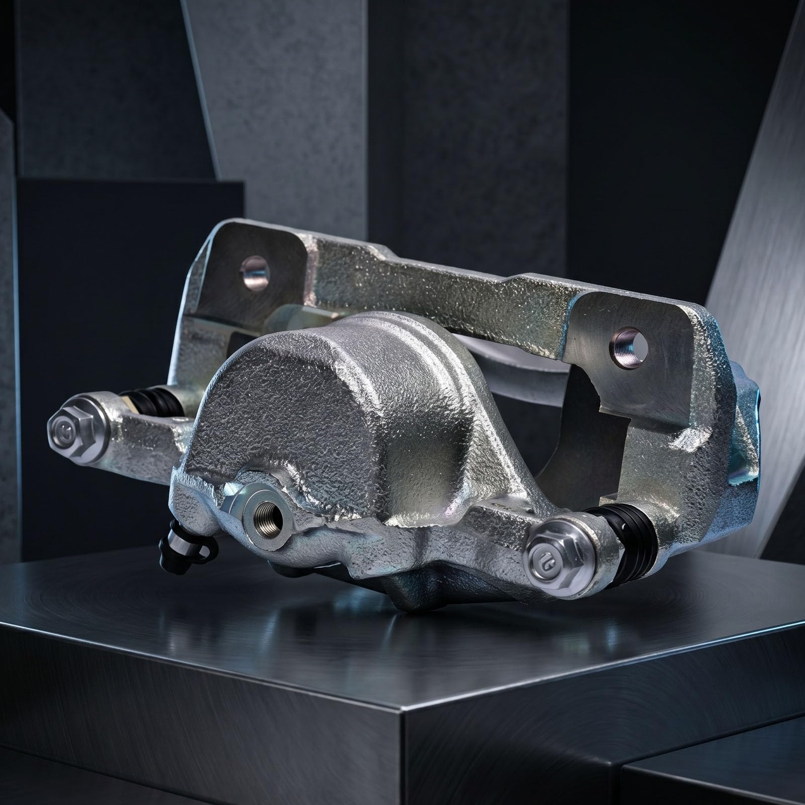 Generic Zacisk Hamulca Tarczowego Przedniego ze Stopu Aluminium do 2003-2007 Niezawodna Siła Hamowania 1 Sztuka (drzazga)