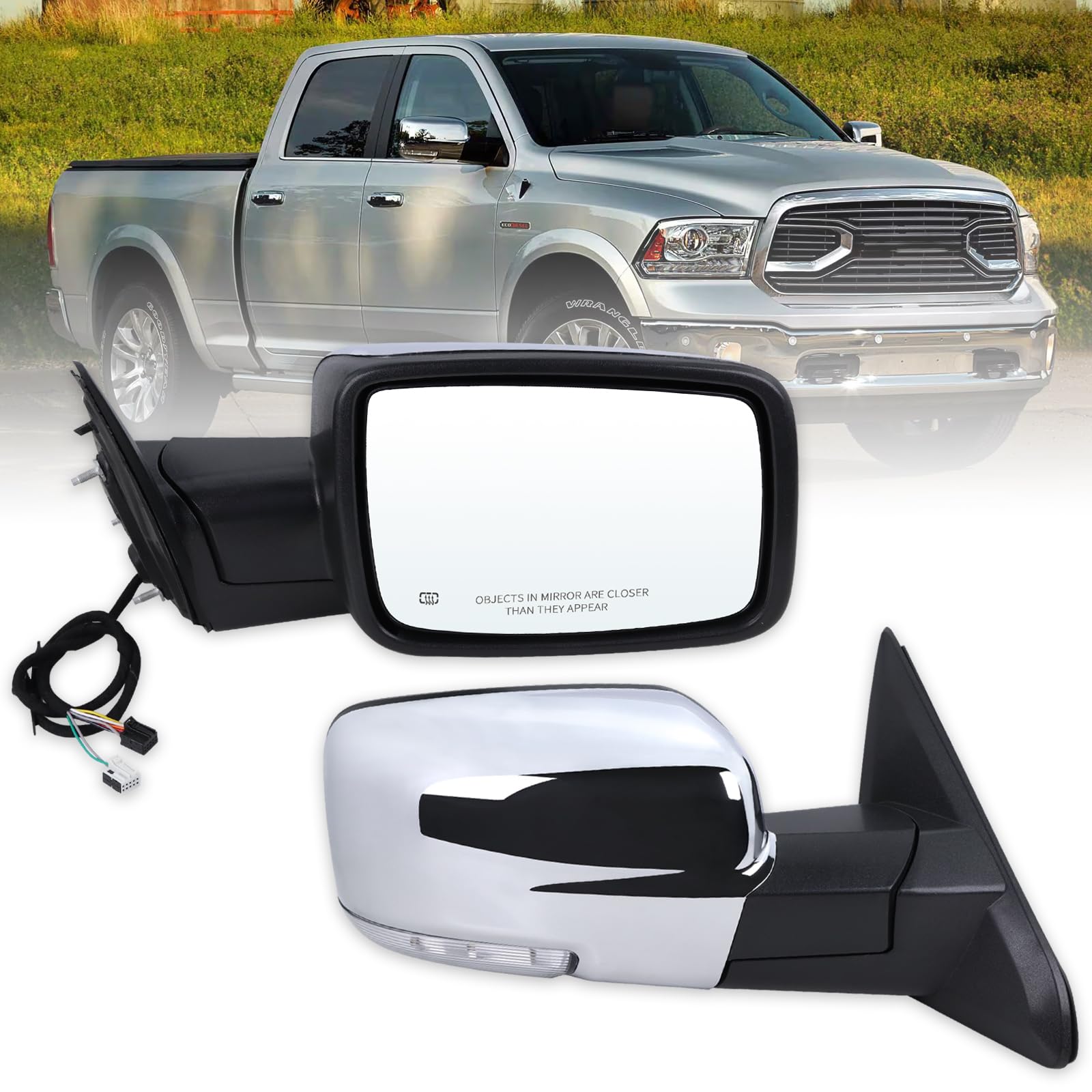 Amazon.com: Lqito Right Passenger Side Door Mirror Compatible With
