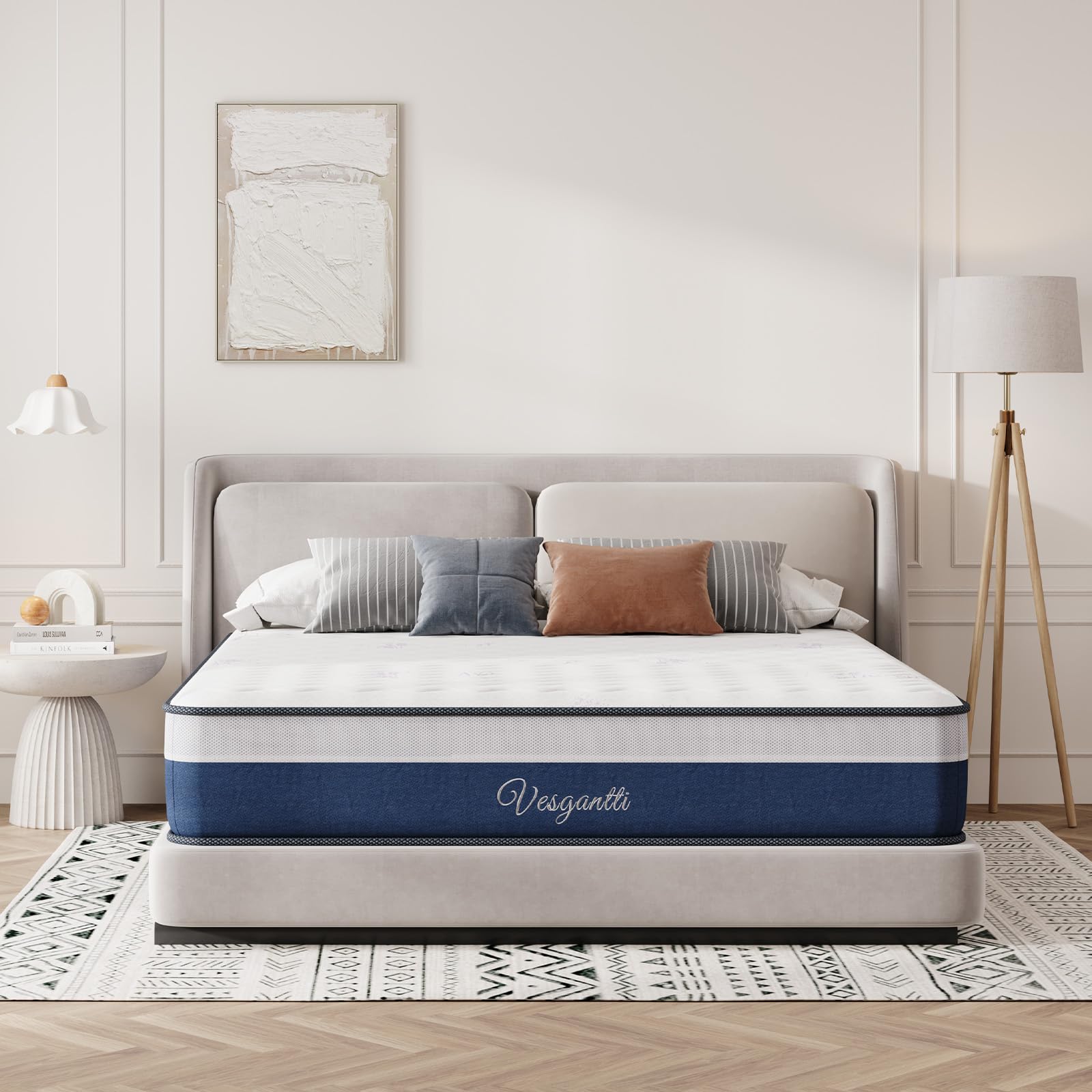 Vesgantti Tight Top Series 10 Inch Innerspring Hybrid Full Mattress