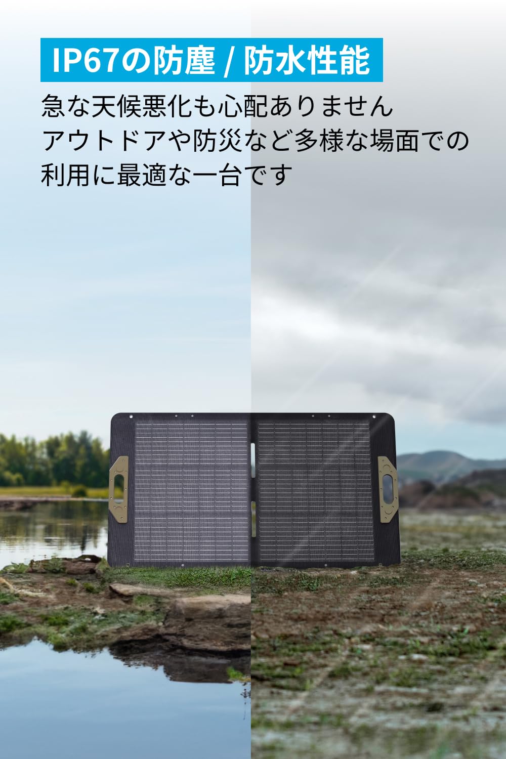 Amazon.co.jp: 𝐀𝐧𝐤𝐞𝐫 𝐒𝐨𝐥𝐢𝐱 𝐏𝐒𝟏𝟎𝟎 Portable Solar