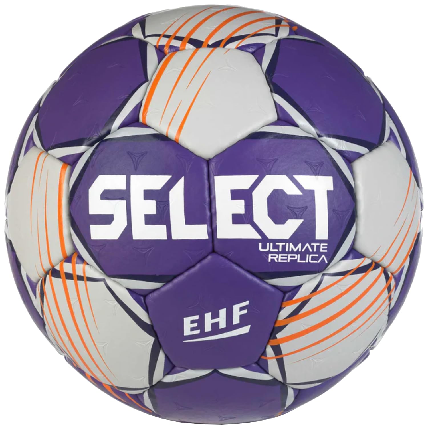 Select Ultimate Replica V24 EHF 220037 - Pallamano unisex, colore: Viola/Grey, 3 EU