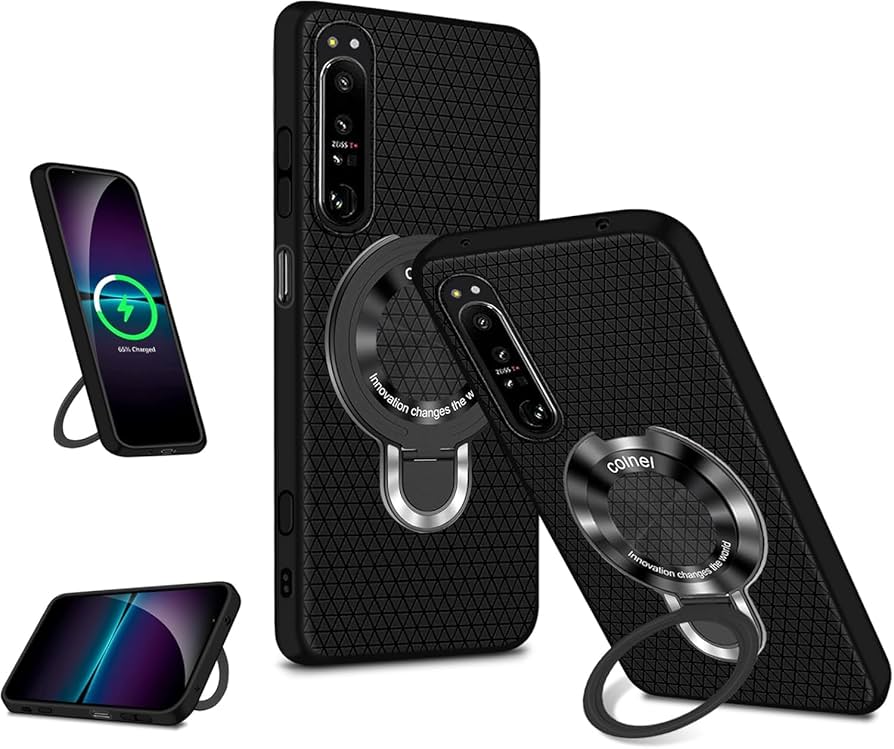 Xperia 1 V 本体 純正ケース ガラスフィルム magsafeリング付き Xperia 1 VI」のケースと赤いリングを購入し再度妄想する