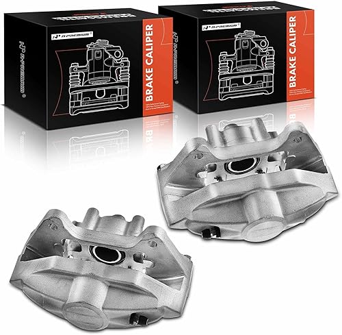Miniatura 9 de A-Premium Conjunto de pinza de freno de disco compatible con Infiniti Q50 Q60 Q70 G37 QX70 Nissan 370Z 2009-2018 Trasera izquierda y derecha 2 piezas