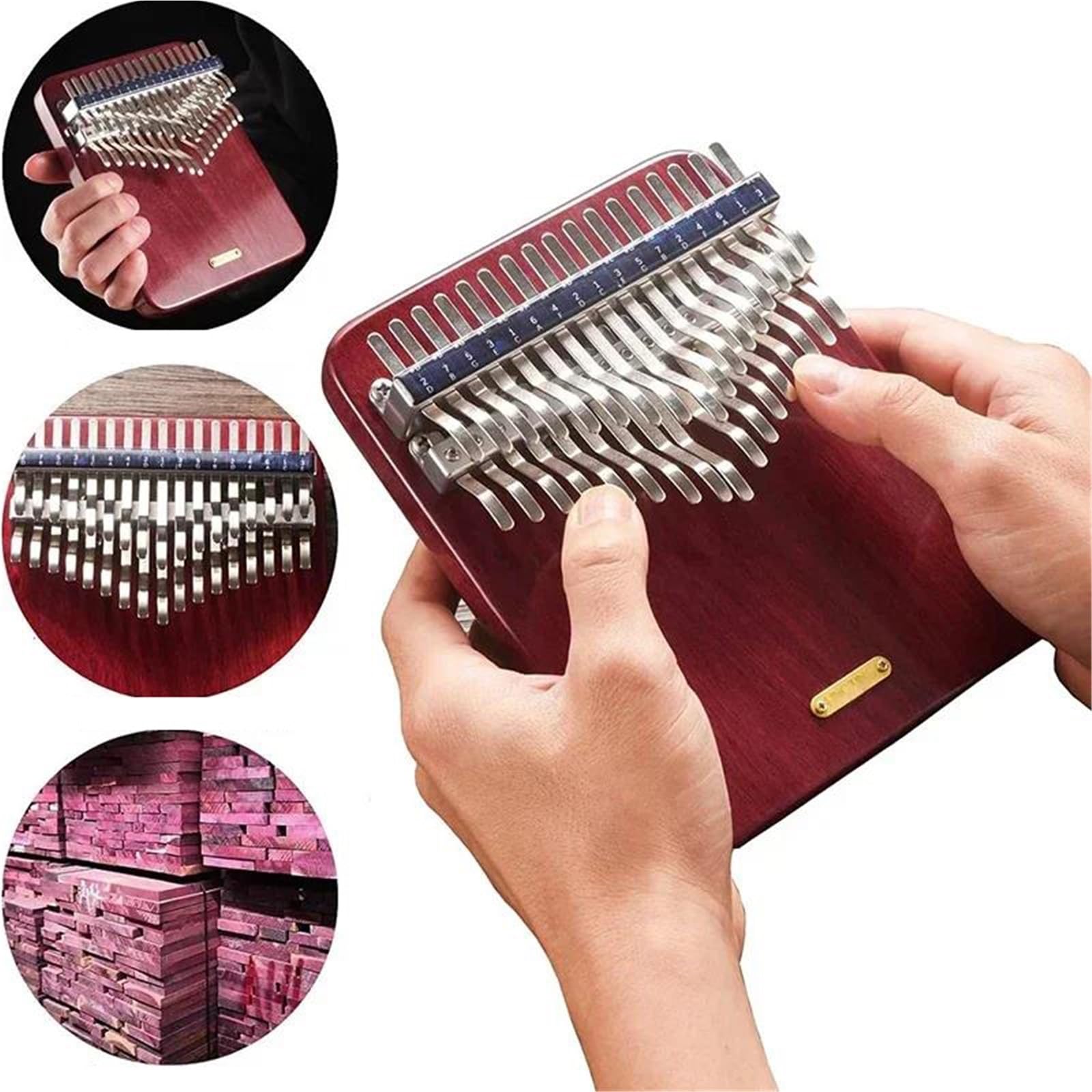 Kalimba Profesjonalna Kalimba W Tonacji C dur 34 Dla Początkujących I Dorosłych(K34VB)