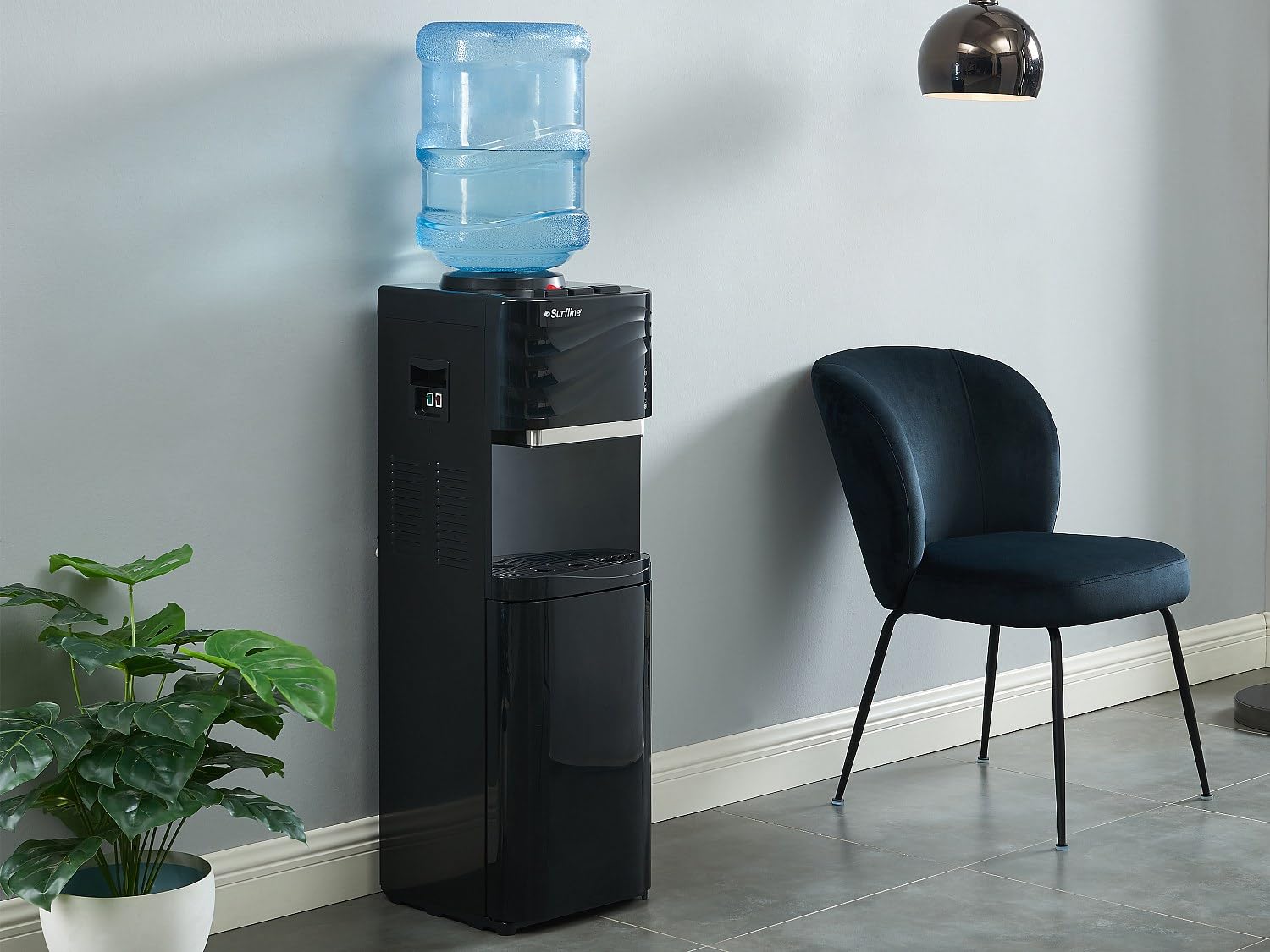 Fontaine à Eau FORTEX 11/18L Eau Froide/Chaude Noir