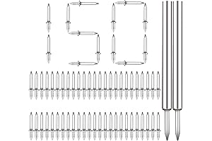 150pcs Baseboard Invisible Security Nails, Double-Headed Seamless Screws for Solid Wood