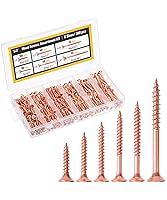 Vista 13 de Mr. Pen - Kit surtido de tornillos para madera, 300 piezas, negro, cabeza Phillips, 6 tamaños