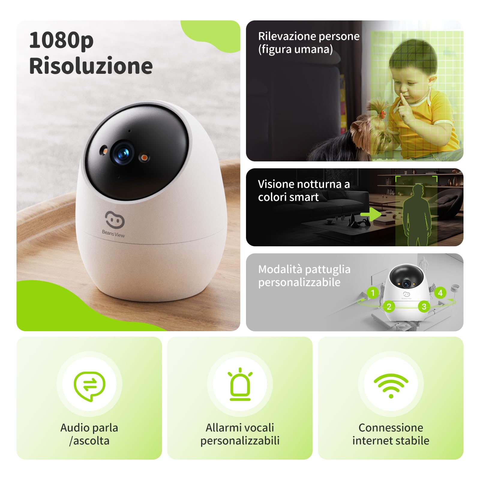 Beans View Telecamera di Sicurezza per Interni — immagine 6 di 16