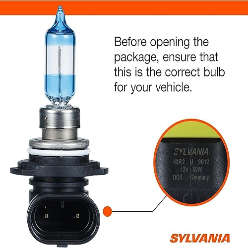 Miniatura 5 de SYLVANIA - 9012 SilverStar Ultra - Bombilla halógena de alto rendimiento para faros delanteros