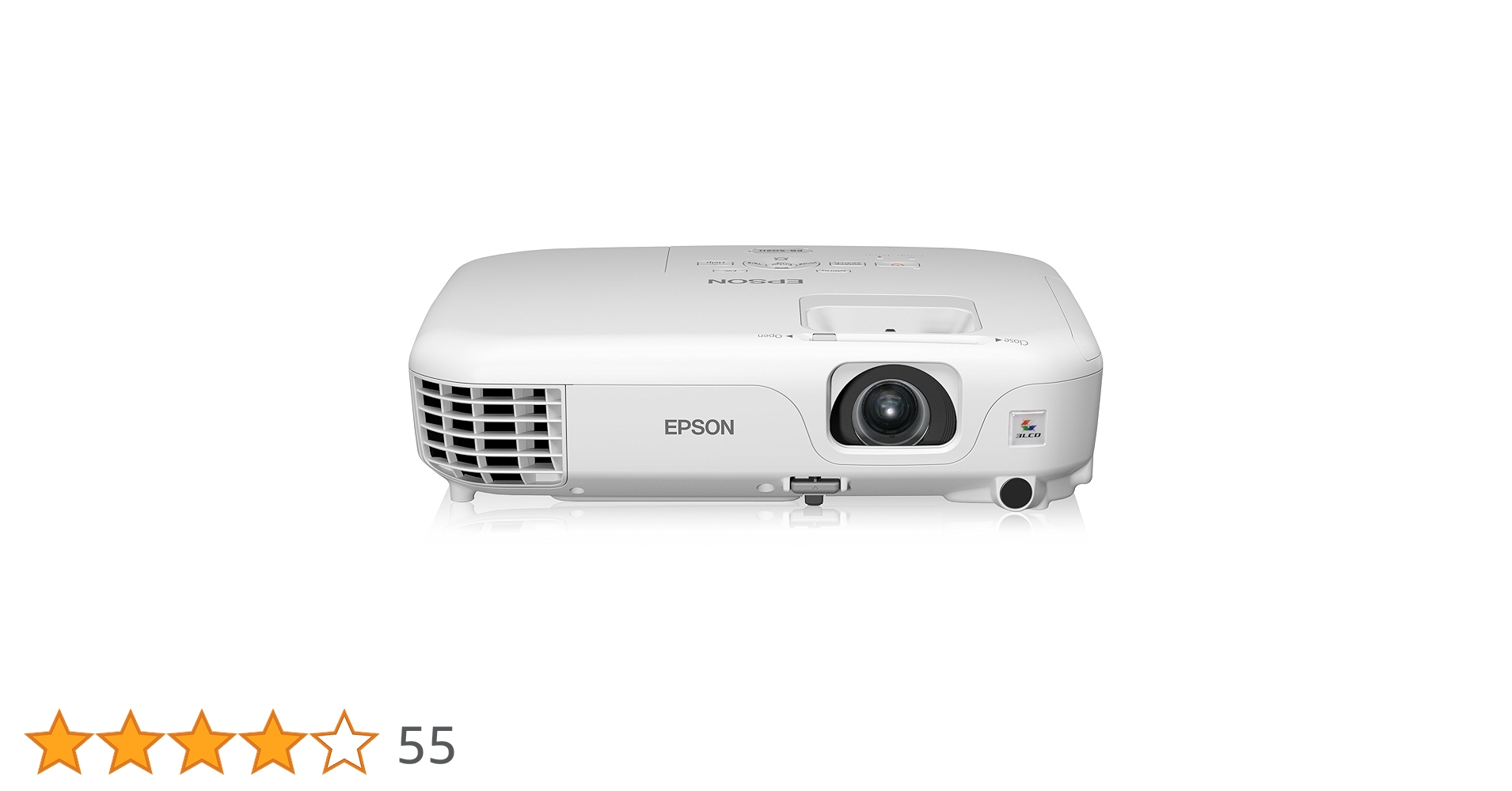 Epson EB-S02H Projector (3000:1, 2600 lumens, 800 x 600 SVGA