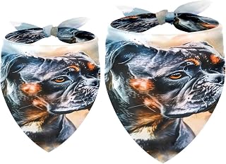 Paquete de 2 pañuelos para perro, color negro, bulldog, niña, niño, bufanda, accesorios para perros pequeños, medianos y grandes, cachorros, gatos, mascotas