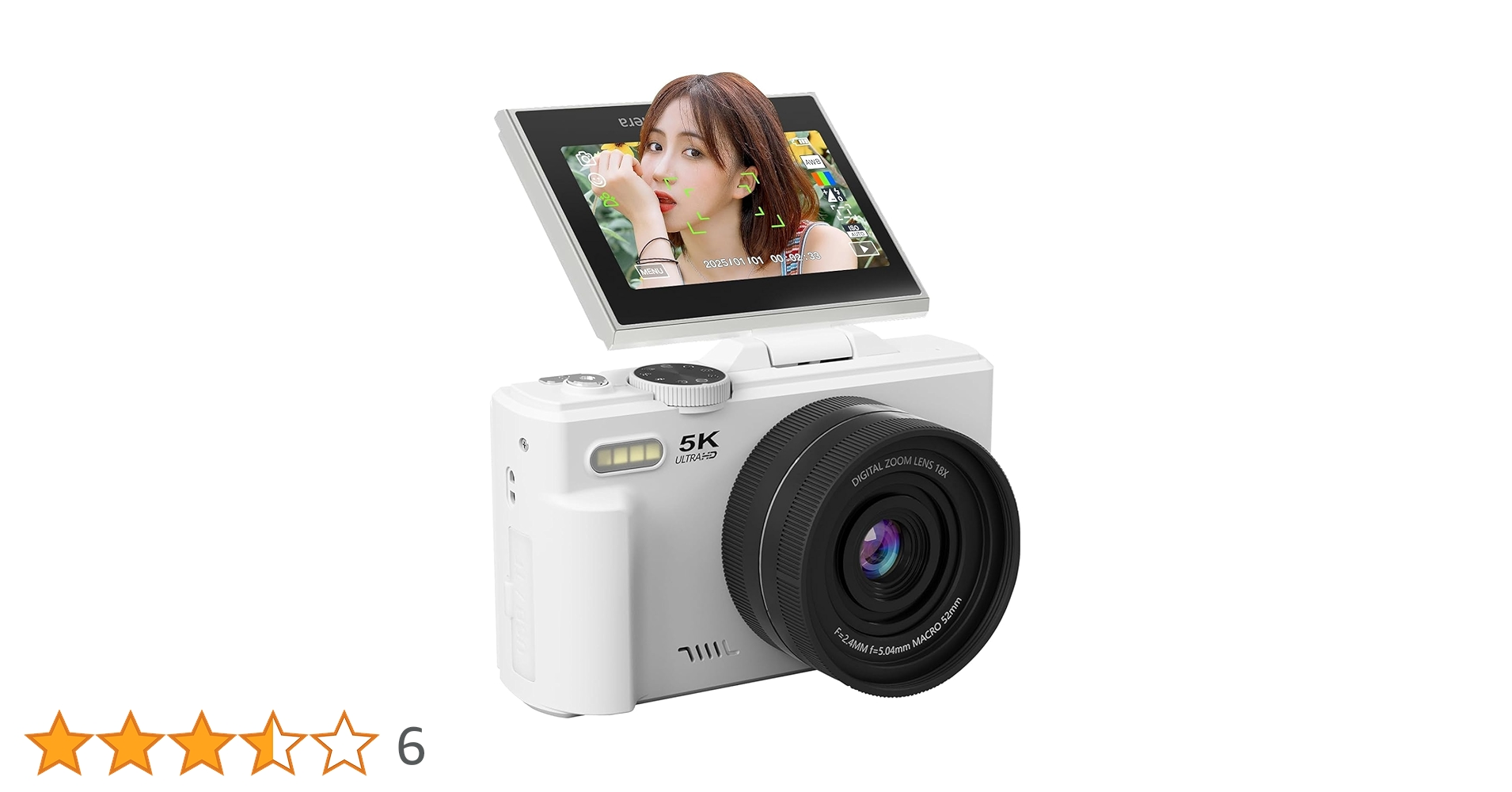 デジタルカメラ LANA Amazon | LAMAデジタルカメラ 動画撮影 800万画素 デジカメ