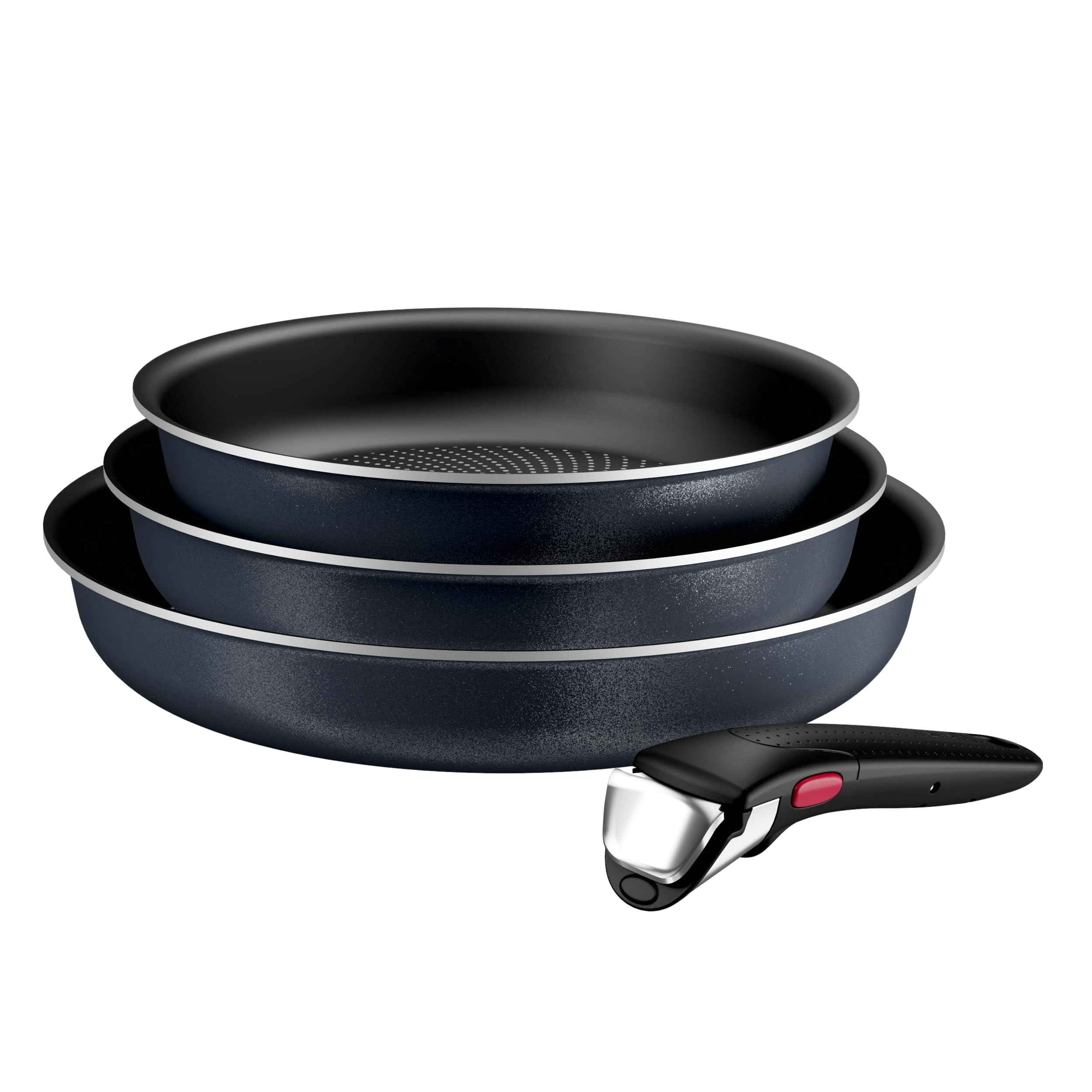 Tefal Ingenio Easy Rouge Hoogwaardig Aluminium Pannenset - 10 Delig - Vergelijk prijzen Tefal Ingenio Easy Rouge Hoogwaardig Aluminium Pannenset - 10 Delig - Vergelijk prijzen