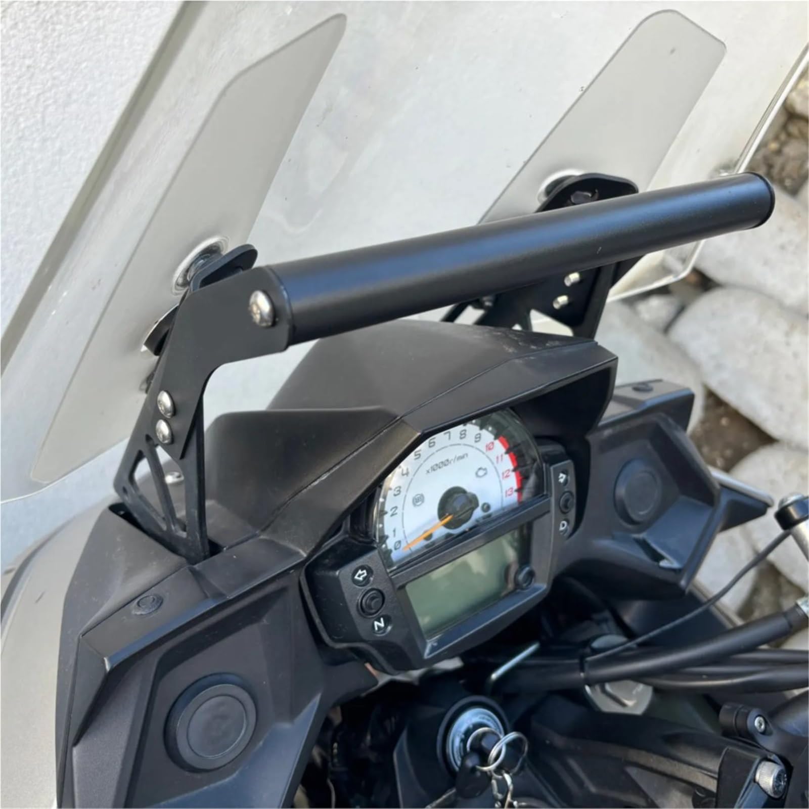 Per Kawasaki Per Versys 650 Per VERSYS650 KLE 2015-2023 2024 Accessori Moto Supporto Del Telefono Basamento Piastra GPS Staffa Di Navigazione
