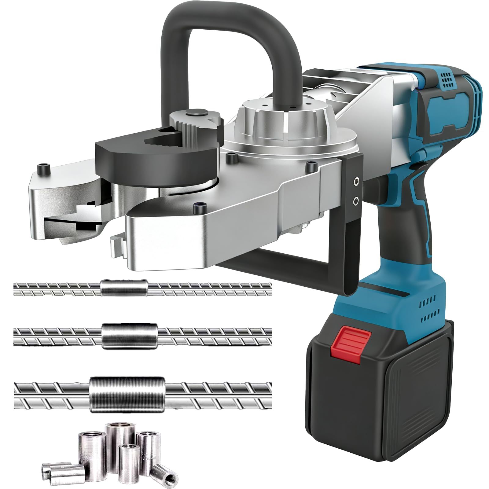 DongDongQiang 21V Cordless Rebar Sleeves Tightening Machine